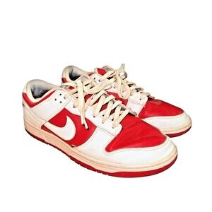 Nike Dunk Low Retro MENS 11 PRE-OWNED Championship Red DD1391-600 Sneakers Shoes